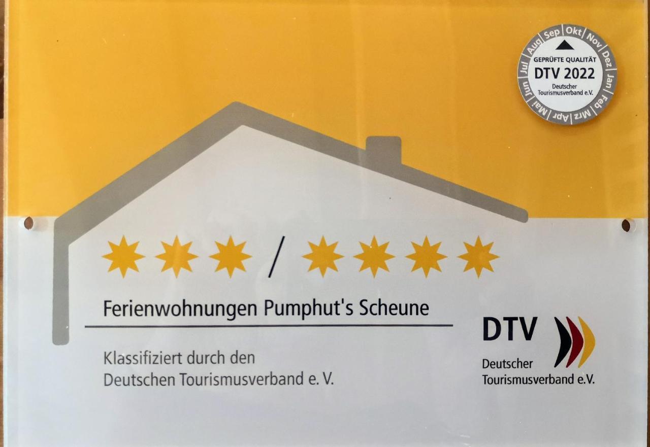 Ferienwohnungen 1 Bis 4 "Pumphut'S Scheune" Lengenfeld  Buitenkant foto
