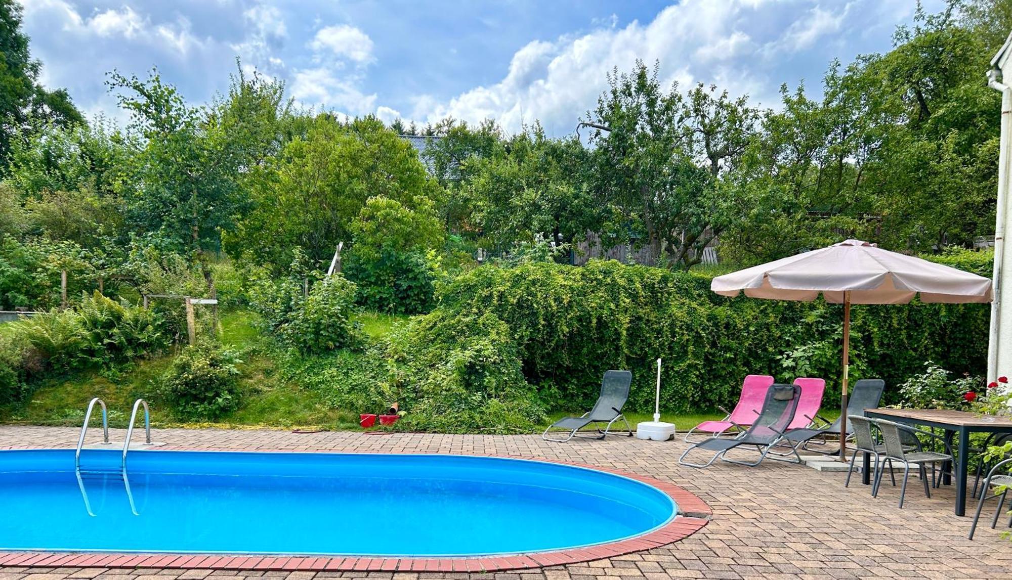 Ferienwohnungen 1 Bis 4 "Pumphut'S Scheune" Lengenfeld  Buitenkant foto